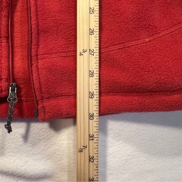 Reel Legends Fleece Vest Men's XXL Maroon Camping Hiking Walking Sweater - Picture 11 of 13